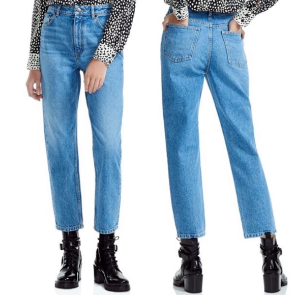 Maje Denim - MAJE Pario High-Rise Cropped Straight-Leg NWT s34
